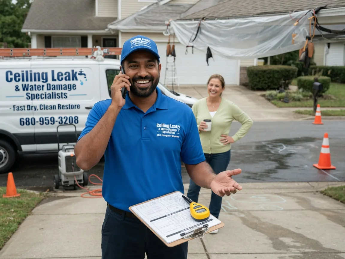 Ceiling Leak Cleanup Weyanoke, LA FAQs